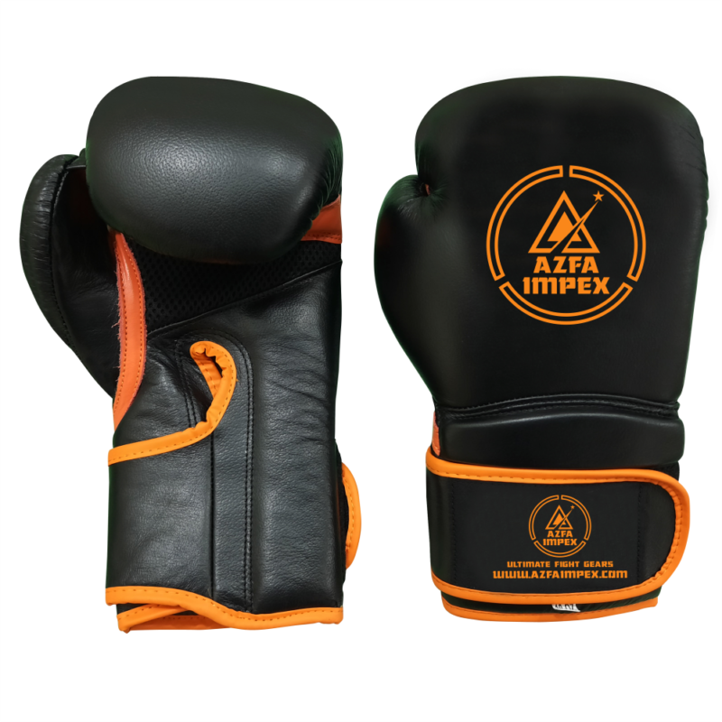 Boxing Gloves Leather wrist strap