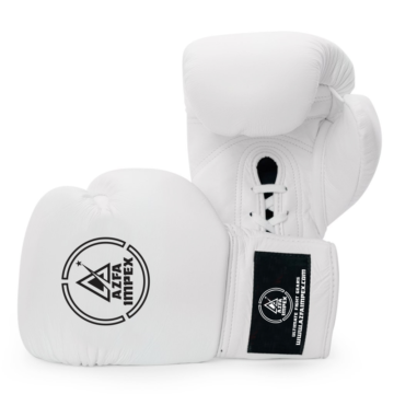 Pro Boxing Gloves White