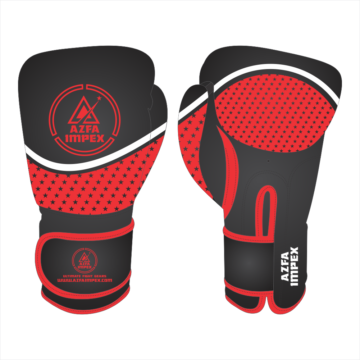 Boxing Gloves Red Handcrafted