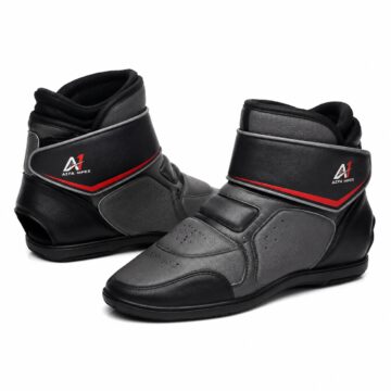 Black & Grey Sparring Foot Protectors / Semi Shoes