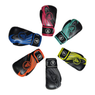 Multi-Color Dynamic Graphic Boxing Training Gloves Assortment