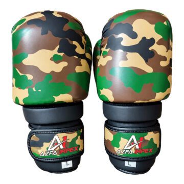 Camo Open Palm Sparring Gloves / Training Gloves